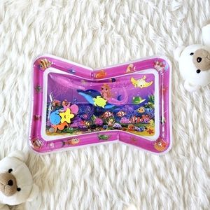 Tummy Time Water Play Mat, Baby Mat for Kids, Mermaid, Pink